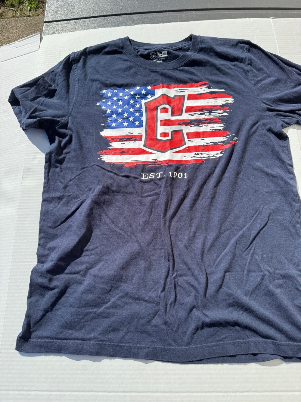 Guardians Men’s Large, navy T-shirt. NWOT